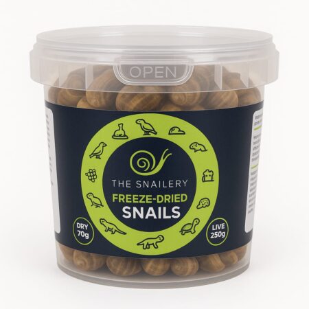 Freeze dried snails (Mixed sizes) - 70g