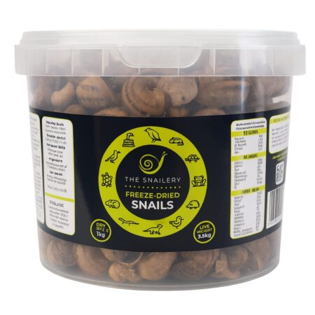 Freeze dried snails (Mixed sizes) - 1kg